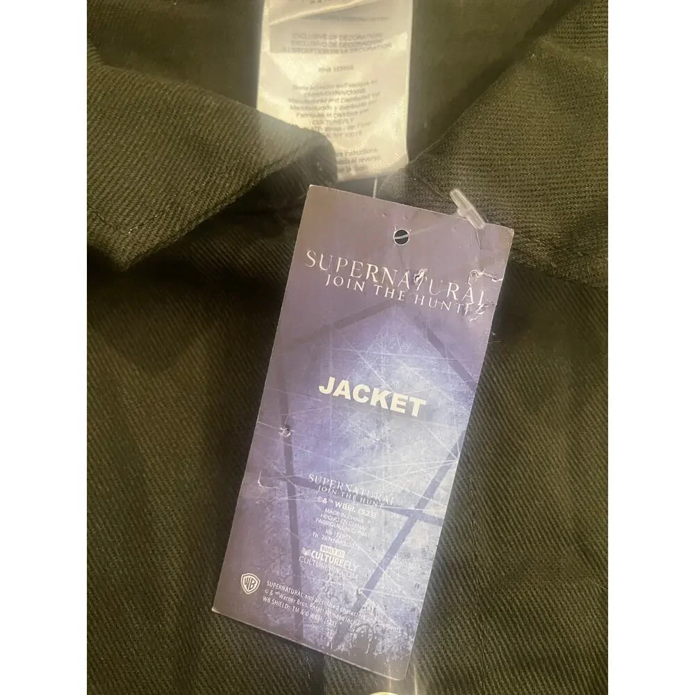 Supernatural Join The Hunt Jacket Men 3XL Military Green Grunge Winchesters Tv